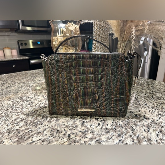 Brahmin Carrie Crossbody Moss Rowan - Picture 2 of 11